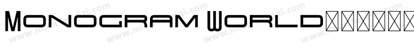 Monogram World字体转换